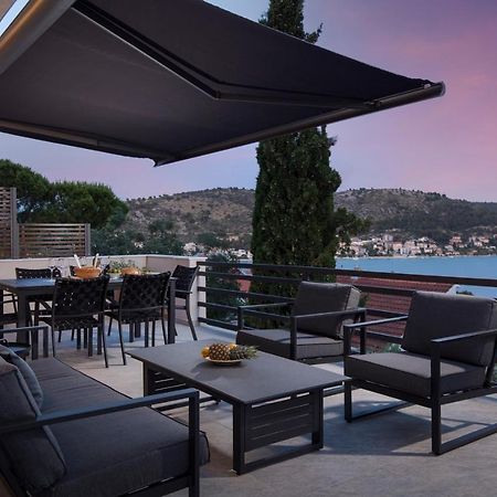 The Grande - Huge Terrace - Amazing Sea Views - Tastefully Furnished - Access To Rooftop Terrace And Gym - Hillside Apartments Rogoznica Rogoznica  Eksteriør bilde